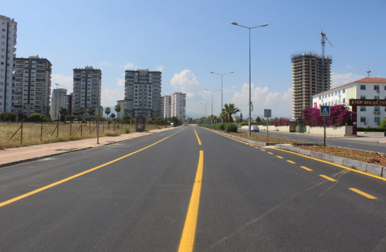 MERSİN BÜYÜKŞEHİR İLE YOLLARA KALİTE, ULAŞIMA KONFOR GELİYOR