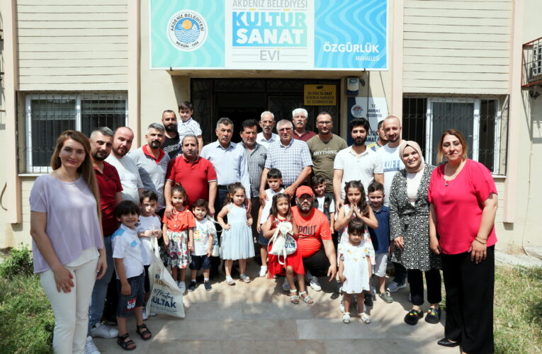 AKDENİZ BELEDİYESİNDEN “BABALARA ÖZEL” ETKİNLİK