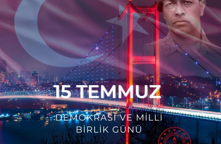 iL MİLLİ EĞİTİM MÜDÜRÜ ADEM KOCA’DAN ”15 TEMMUZ DEMOKRASİ VE MİLLİ BİRLİK GÜNÜ” MESAJI