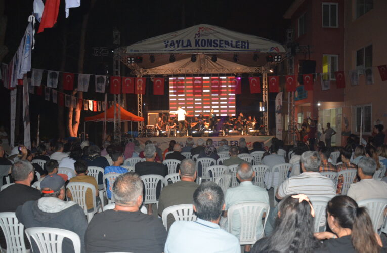 MERSİN BÜYÜKŞEHİR’DEN YAYLA KONSERLERİ BAŞLADI