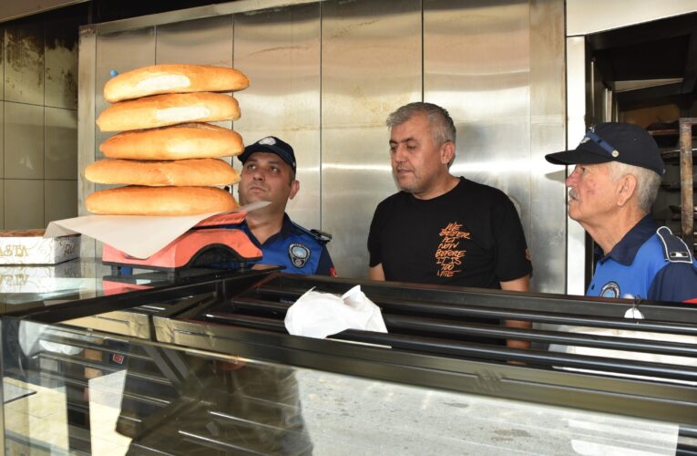 TOROSLAR’DA FIRIN VE İMALATHANELERE GRAMAJ VE HİJYEN DENETİMİ