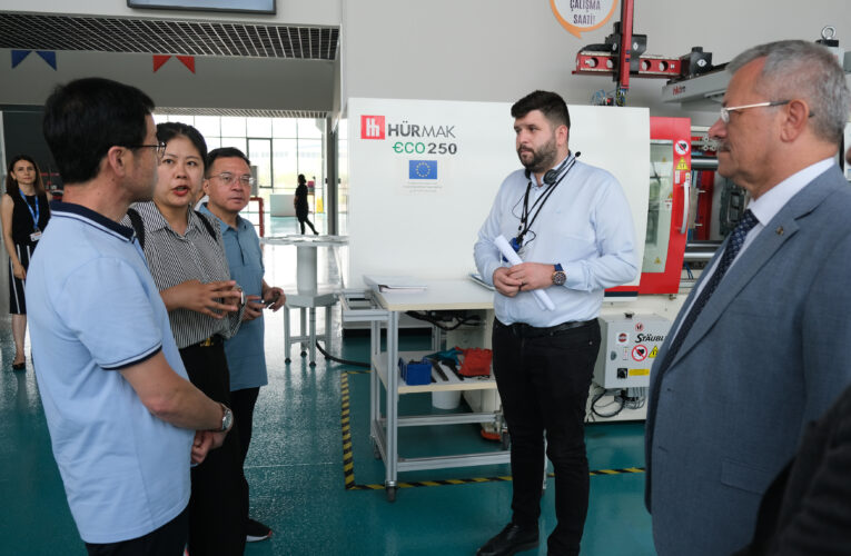 Çin heyetinden MTOSB’ye ziyaret