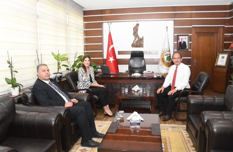 Kuzey Kıbrıs Türk Cumhuriyeti Mersin Başkonsolosundan Nezaket Ziyareti