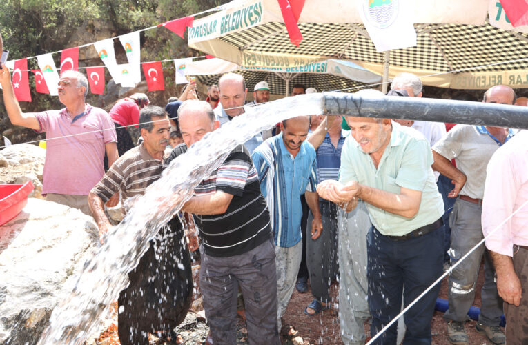 BAŞKAN YILMAZ’DAN ÇİFTÇİYİ SEVİNDİREN HİZMET