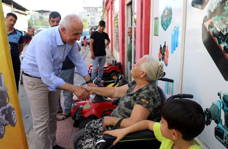 “Asla ayırım yapmadan her mahallemize eşit hizmet veriyoruz”