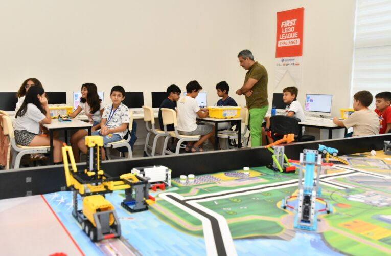 Yenişehir Belediyesinden çocuklara robotik kodlama ve LEGO eğitimleri