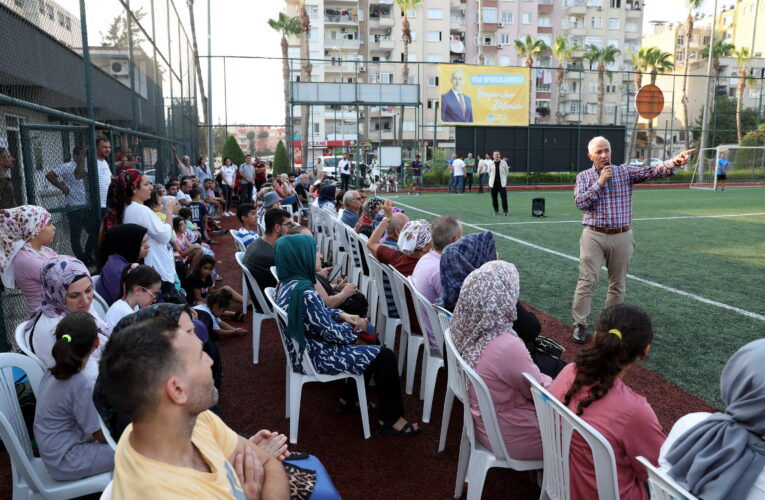 Akdeniz’de 5 farklı dalda verilen ücretsiz yaz spor okullarına 2 bin çocuk devam ediyor