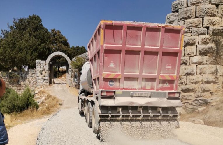 GÜLEK KALESİ’NE ULAŞMAK ARTIK DAHA RAHAT VE GÜVENLİ