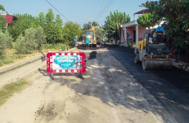 SİLİFKE’YE BAĞLI 2 MAHALLE DAHA KESİNTİSİZ İÇMESUYUNA KAVUŞTU