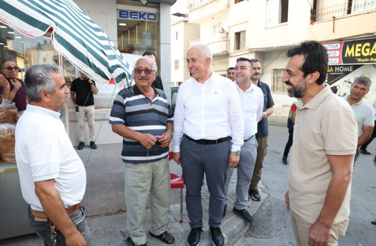 BAŞKAN GÜLTAK 142. CADDE ESNAFI İLE BULUŞTU