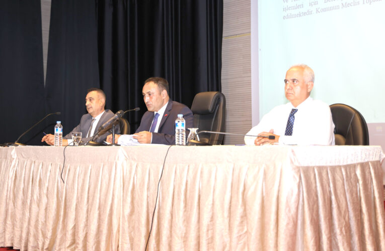 TOROSLAR’DA EYLÜL AYI MECLİS TOPLANTISI YAPILDI