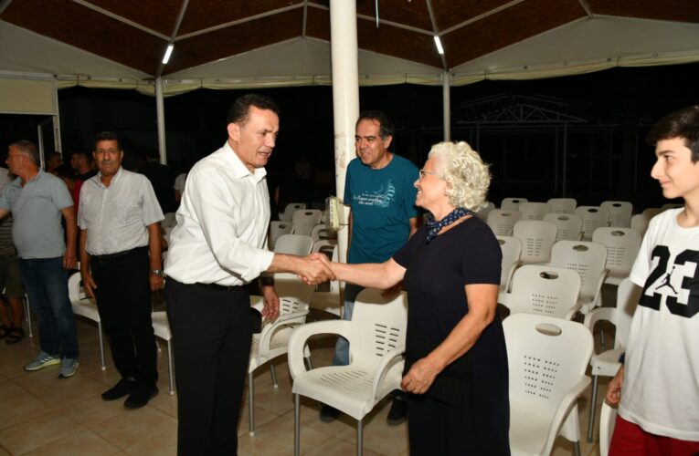 Başkan Abdullah Özyiğit, Kocavilayet Mahallesi’nde vatandaşlarla buluştu