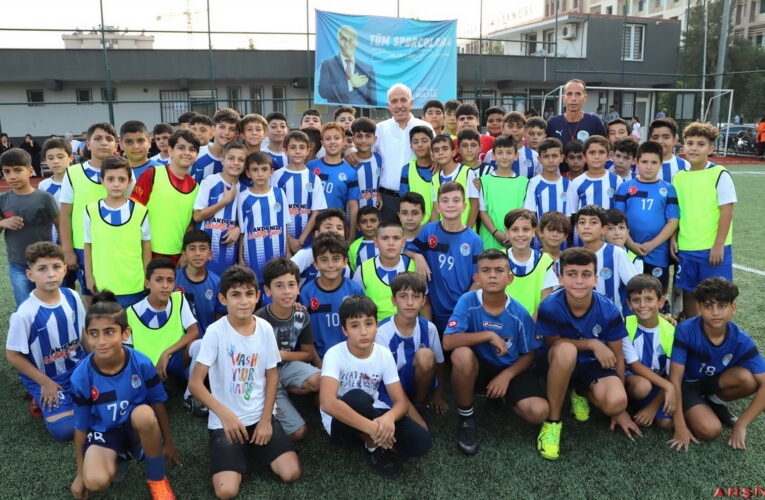 AKDENİZ BELEDİYESİ KIŞ SPOR OKULU YENİ YETENEKLERİ BEKLİYOR