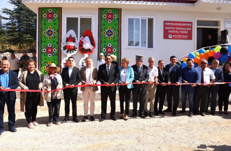 “SADİYE MAHALLESİ, YILIN ÖRNEK KÖYÜ SEÇİLDİ”