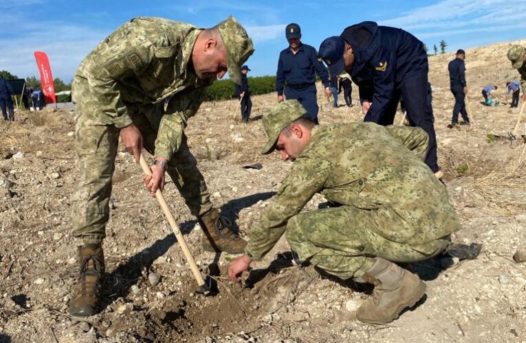 ‘Kuyuluk’ta Mehmetçik Hatıra Ormanı Kurduk’