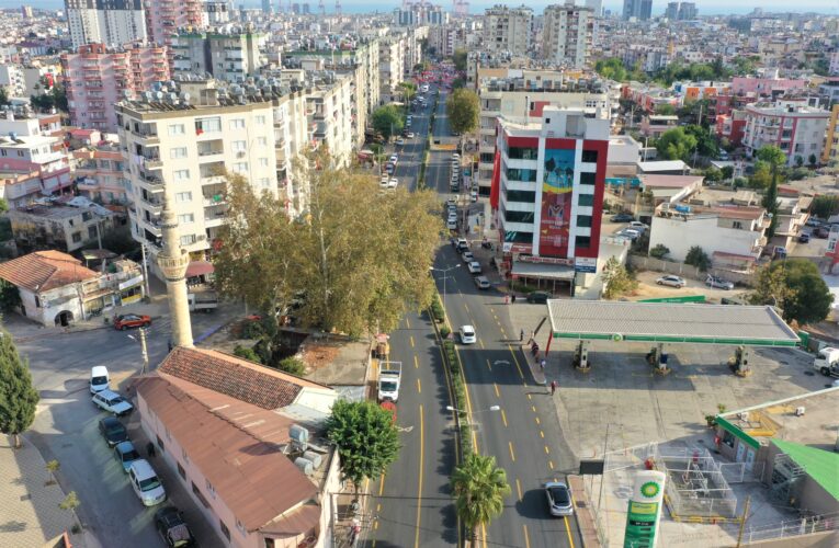 KUVAYİ MİLLİYE CADDESİ DAHA MODERN BİR YAPIYA KAVUŞTURULDU