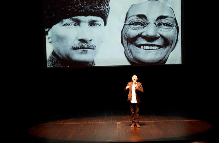 CEYHUN YILMAZ, ‘CUMHURİYETİMİZİN 100. YILINDA ATATÜRK’ SÖYLEŞİSİNDE MERSİNLİLERLE BİR ARAYA GELDİ