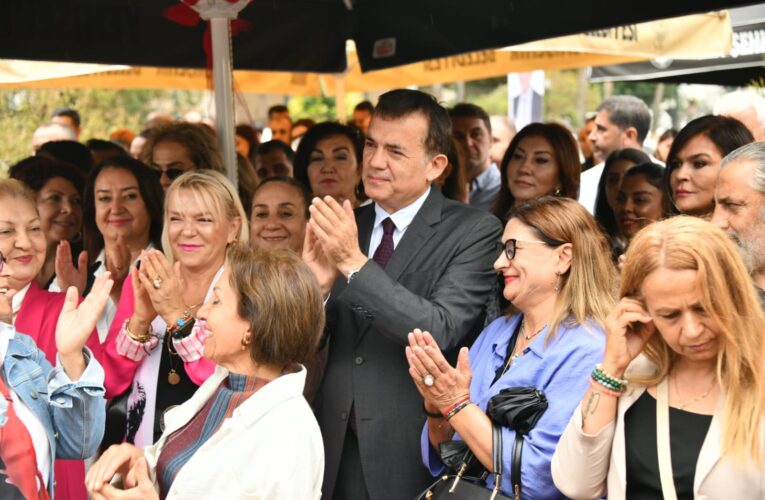 Yenişehir Belediyesi yenilediği parka Türk Kadınlar Birliği adını verdi