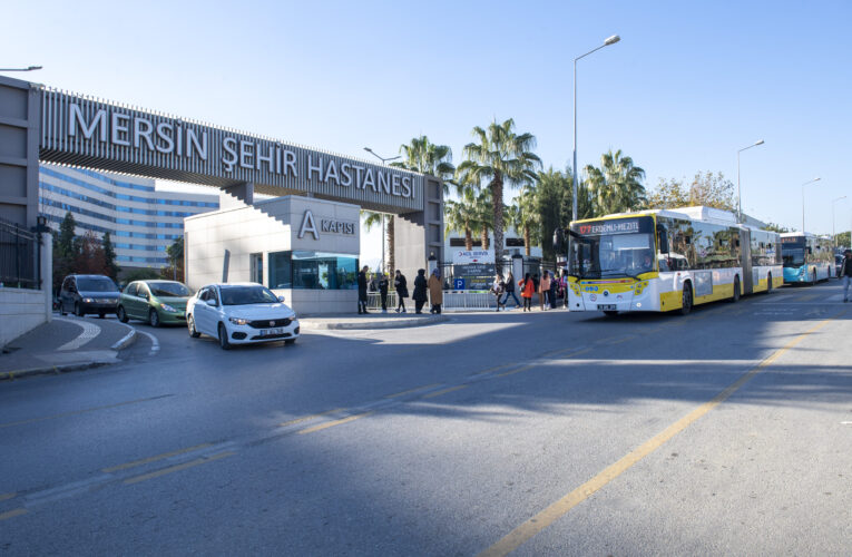 BÜYÜKŞEHİR, ERDEMLİ’DEN ŞEHİR HASTANESİ’NE OTOBÜS SEFERİ BAŞLATTI