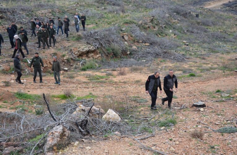 ​Bölge Müdürü Yalçın Yanan Sahalarda İncelemelerde Bulundu