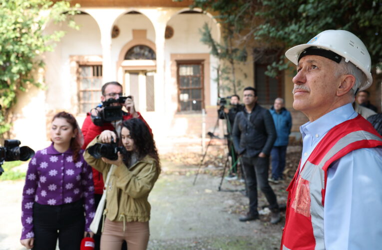 TARİHİ ÇANKAYA İLKOKULU’NUN RESTORASYON SÜRECİ BAŞLADI