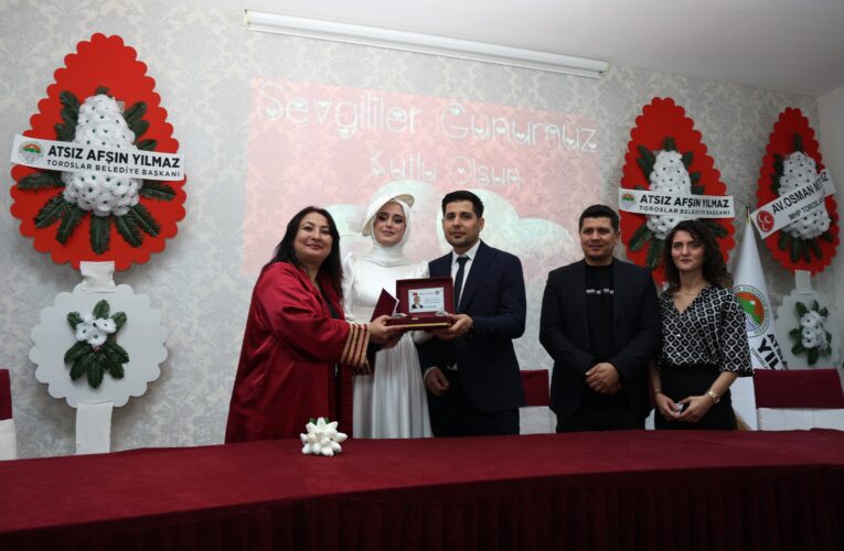 TOROSLAR’DA, SEVGİLİLER GÜNÜ’NDE REKOR NİKAH