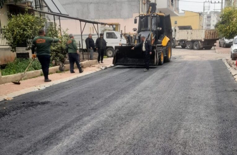 TOROSLAR’DA ASFALT BAKIM ÇALIŞMALARI DEVAM EDİYOR