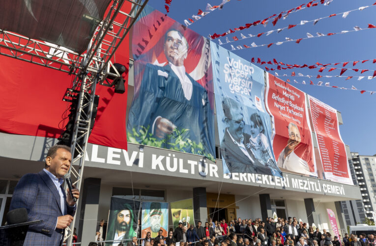 BAŞKAN SEÇER, MEZİTLİ CEMEVİ AÇILIŞI’NA KATILDI