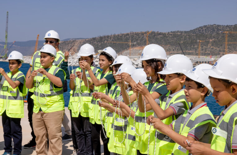 AKKUYU NGS, 23 NİSAN ULUSAL EGEMENLİK VE ÇOCUK BAYRAMI ÖNCESİ ÇOCUKLARI AĞIRLADI