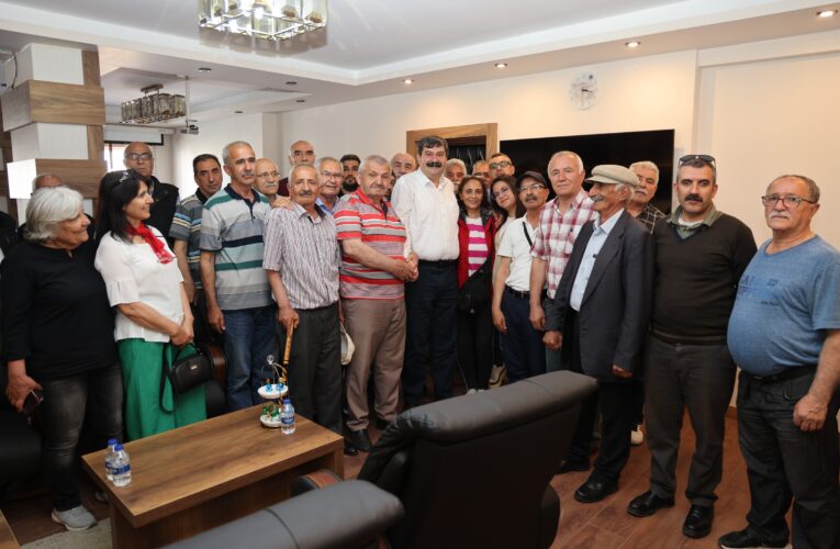 BAŞKAN YILDIZ’A TEBRİK ZİYARETLERİ DEVAM EDİYOR