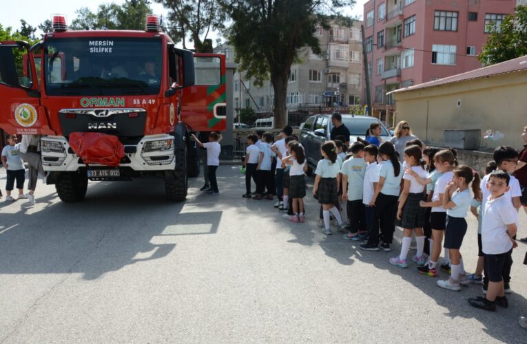 Minik Yangıncılar Göreve Hazır