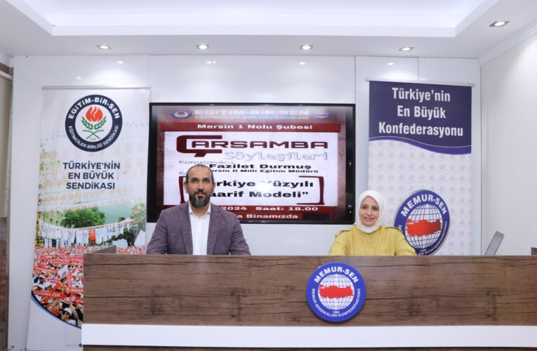 YENİ MÜFREDAT İLE İLGİLİ SÖYLEŞİ