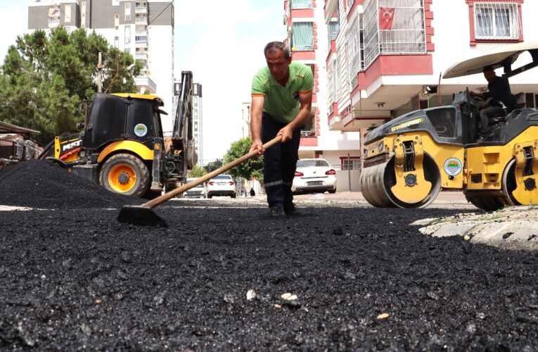 TOROSLAR’DA ASFALT ATAĞI BAŞLADI