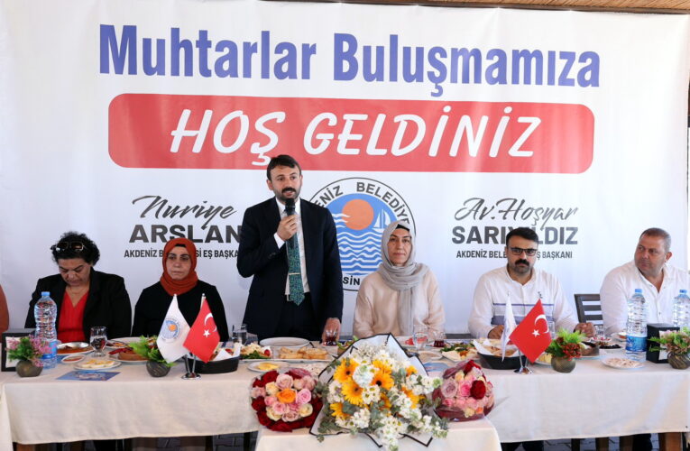 “Akdeniz halkları bizden hizmet bekliyor”