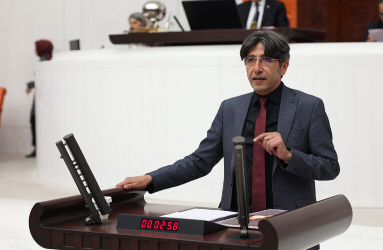 DEM Parti Mersin Milletvekili Av. Ali Bozan: “Tarsus’ta yurt rantı için çabalıyorlar. Teşhir edeceğiz”