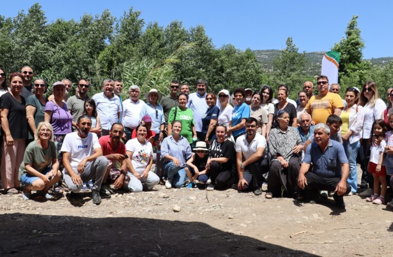 TAŞ OCAĞI YAPILMASI PLANLANAN HAMZABEYLİ MAHALLESİ’NDE ÇEVRE SORUNLARINA KARŞI “YERYÜZÜ SOFRASI” KURULDU