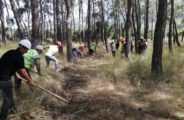 ​Yangın Gönüllülerine Uygulamalı Eğitim