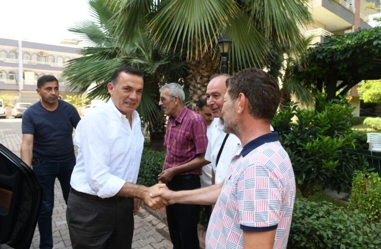 Başkan Özyiğit, Eğriçam’da vatandaşlarla buluştu