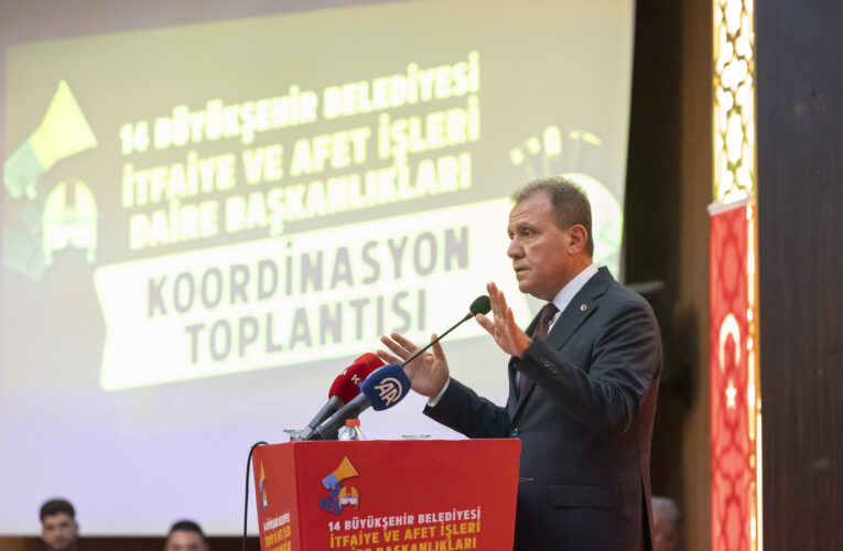 BAŞKAN SEÇER, ADANA’DA MERSİN’İN AFETLERE KARŞI YOL HARİTASINI ANLATTI