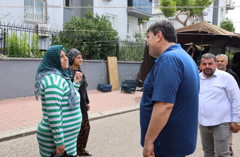 BAŞKAN YILDIZ, PAZARCI ESNAFIYLA BULUŞTU