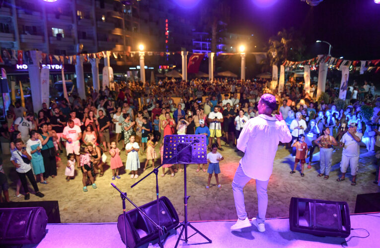 BÜYÜKŞEHİR’DEN KIZKALESİ’NDE MUHTEŞEM KONSER