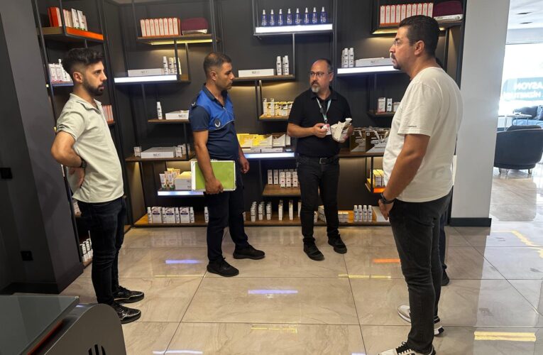 Yenişehir Belediyesi güzellik merkezlerini denetledi