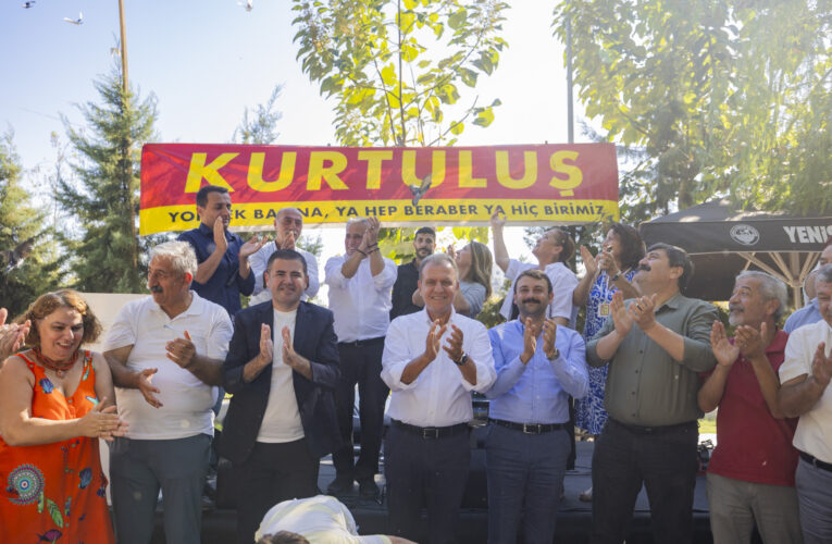 BAŞKAN SEÇER, MERSİN DAYANIŞMA PLATFORMU TARAFINDAN DÜZENLENEN 21. GELENEKSEL PİLAV KAVURMA GÜNÜ’NE KATILDI
