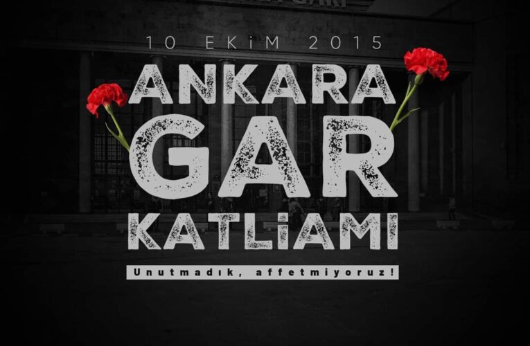 Başkan Özyiğit, Ankara Gar Katliamı’nda yaşamını yitirenleri andı