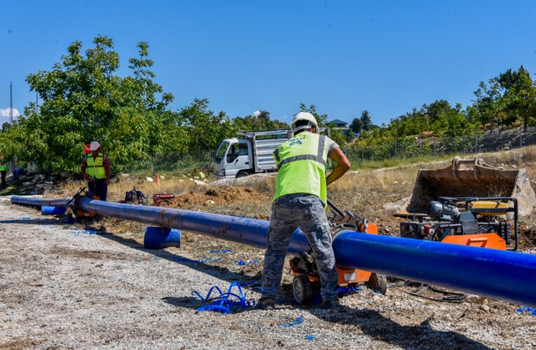 MESKİ, ERDEMLİ’DE İÇME SUYU İYİLEŞTİRME ÇALIŞMALARINA DEVAM EDİYOR
