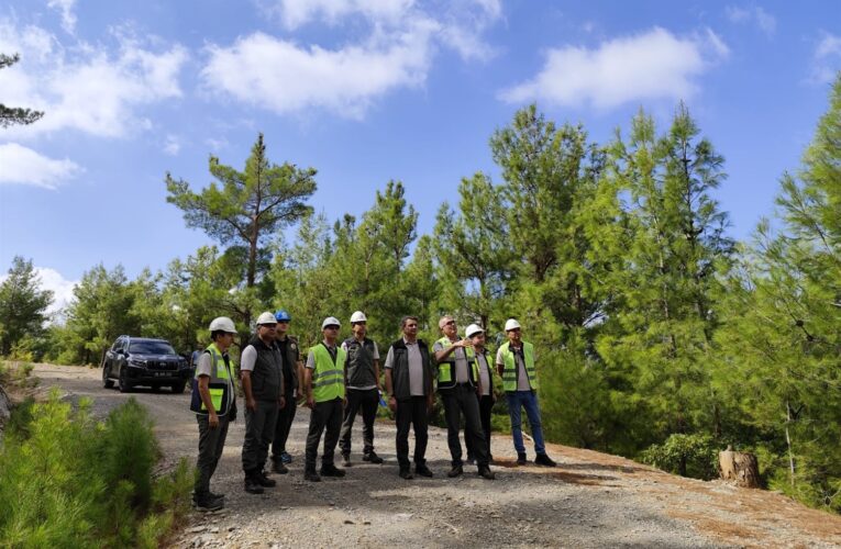 Bölge Müdürü Ataş, Anamur’da Üretim Sahalarını Denetledi