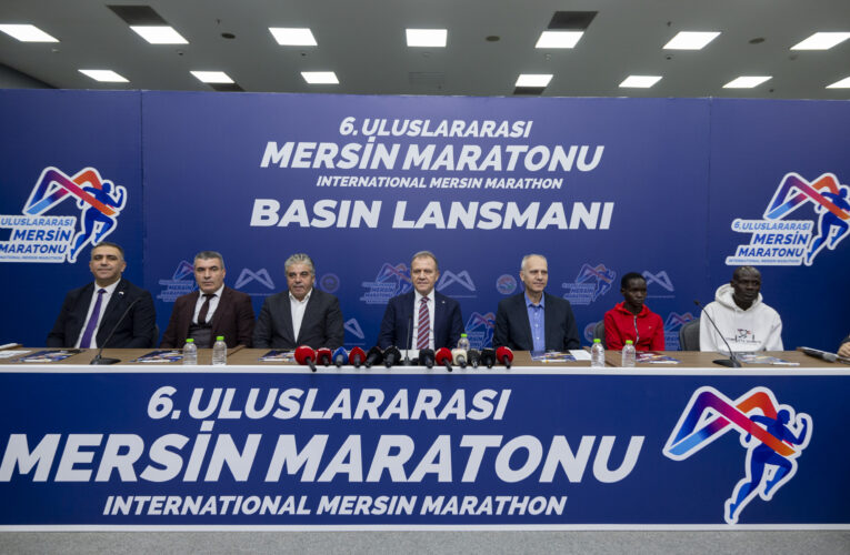 BAŞKAN SEÇER, ‘6. ULUSLARARASI MERSİN MARATONU’ BASIN LANSMANINI GERÇEKLEŞTİRDİ