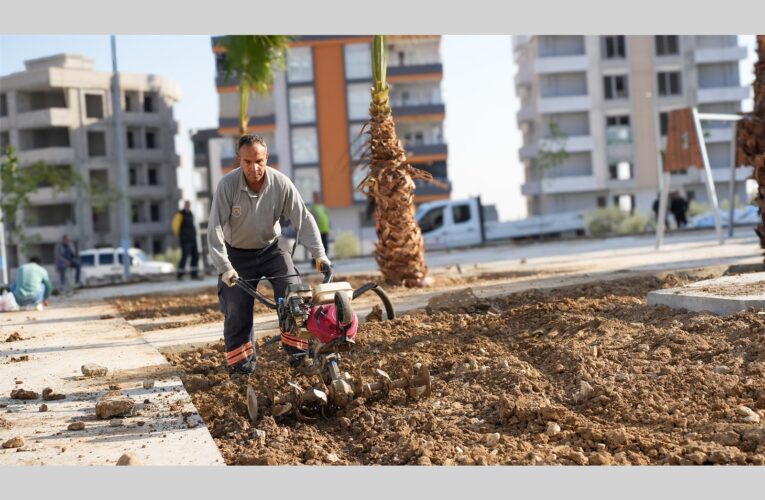 TARSUS BELEDİYESİ’NDEN ATATÜRK MAHALLESİ’NE MODERN PARK