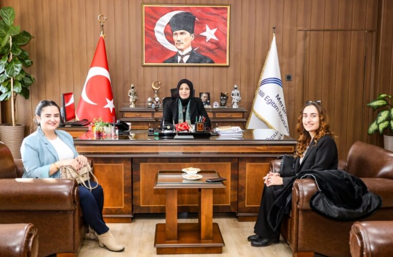 MERSİN BAROSU ÇOCUK HAKLARI MERKEZİ’NDEN, İL MİLLÎ EĞİTİM MÜDÜRÜ DURMUŞ’A ZİYARET