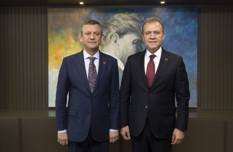 CHP GENEL BAŞKANI ÖZGÜR ÖZEL, BAŞKAN SEÇER’İ ZİYARET ETTİ